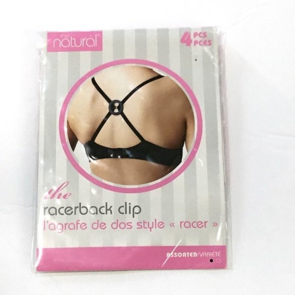 The Natural Racer Back Clips 4pc Pack - Picture 3 of 6